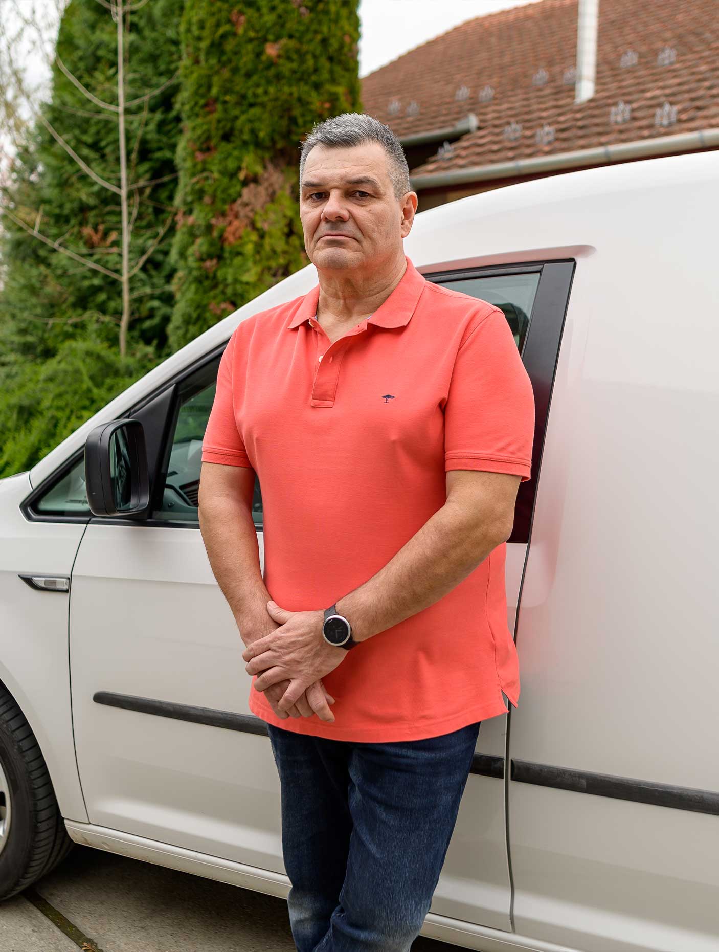 Csaba mester portréja