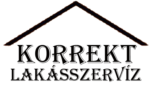 Korrektlakásszervíz logója